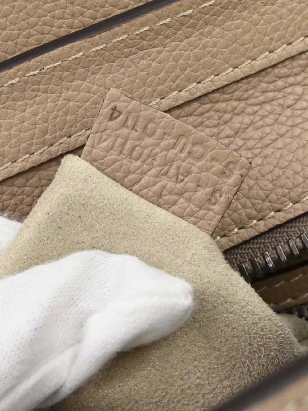 Celine Beige Luggage Micro